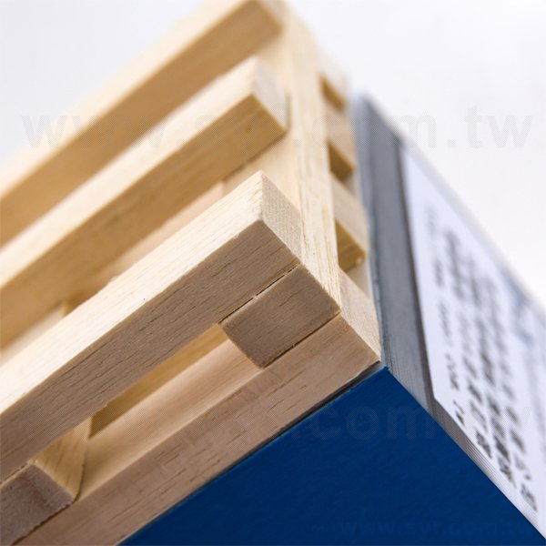 紙磚-方形棧板便條紙-五面彩色印刷-禮贈品客製便條紙-加棧板